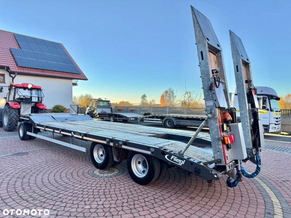 Fliegl DTS 300 *NISKOPODWOZIOWA, NAJAZDY HYDRAULICZNE, 3 osiowa, LAWETA, 2018ROK* - 10