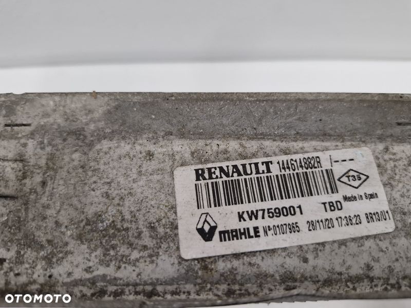 RENAULT TRAFIC 3 III VIVARO B 2.0 DCI CHŁODNICA POWIETRZA INTERCOOLER 144614882R - 5