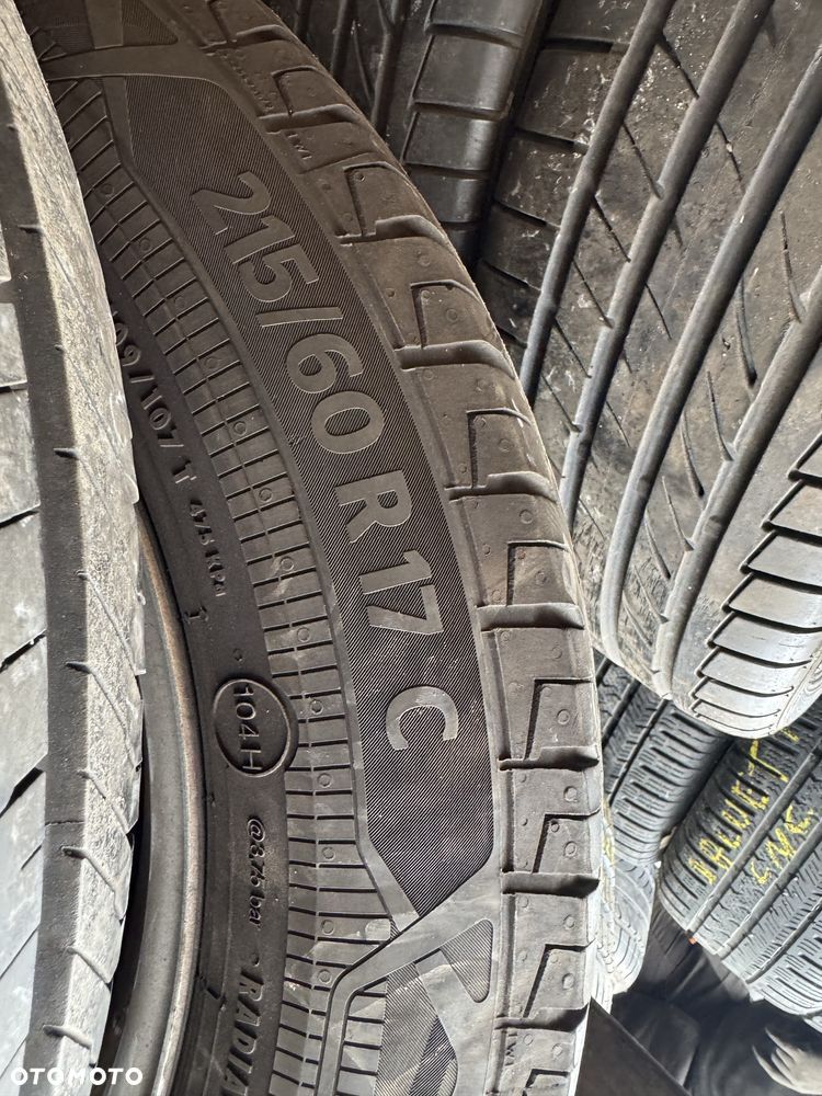 Koła stalowe letnie do VW T5/T6 5x120 Continental 215/60/17c 2023r - 5