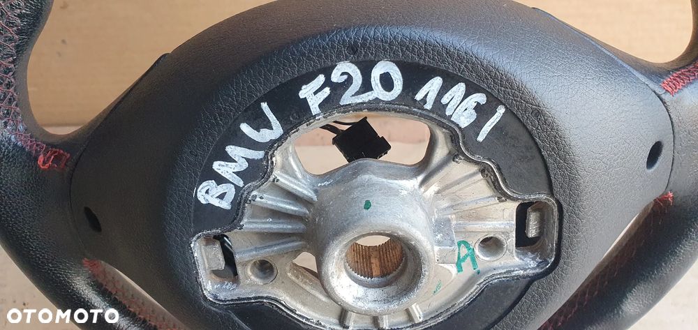 Kierownica trójramienna multifunkcyjna multifunkcja czerwona nić BMW I F20 Oryginał - 14
