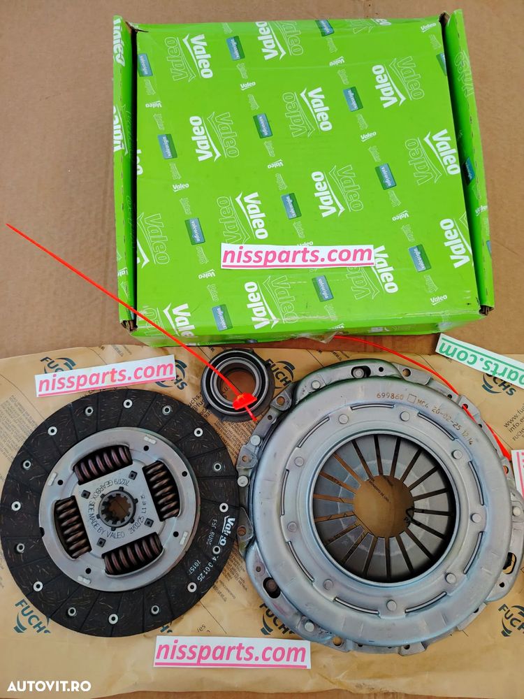 KIT ambreiaj VALEO Nissan 3.0 Atleon Cabstar Eco-T Trade Piese - 2