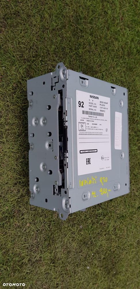 radio nawigacja infiniti q30 28330 4gn4f - 1