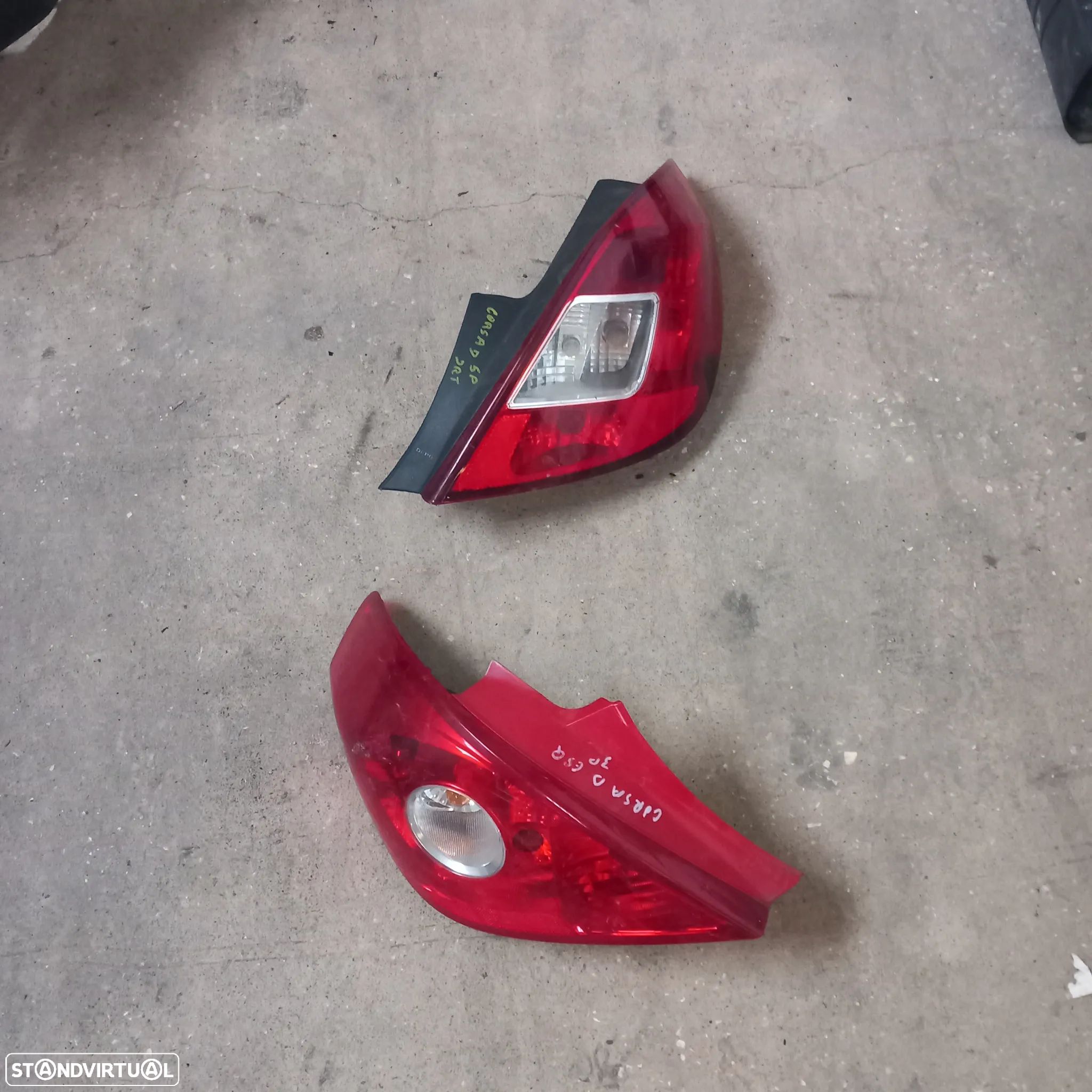 Farois traseiros opel corsa d 3 e 5 portas - 1
