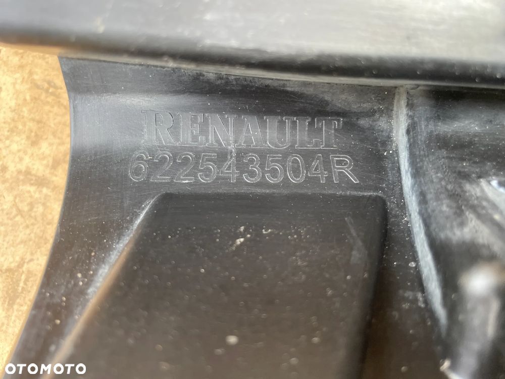 RENAULT TRAFIC III OPEL VIVARO B ORYGINALNA KRATKA PRZEDNIEGO ZDERZAKA ŁADNA ŚRODKOWA 622543504R - 7