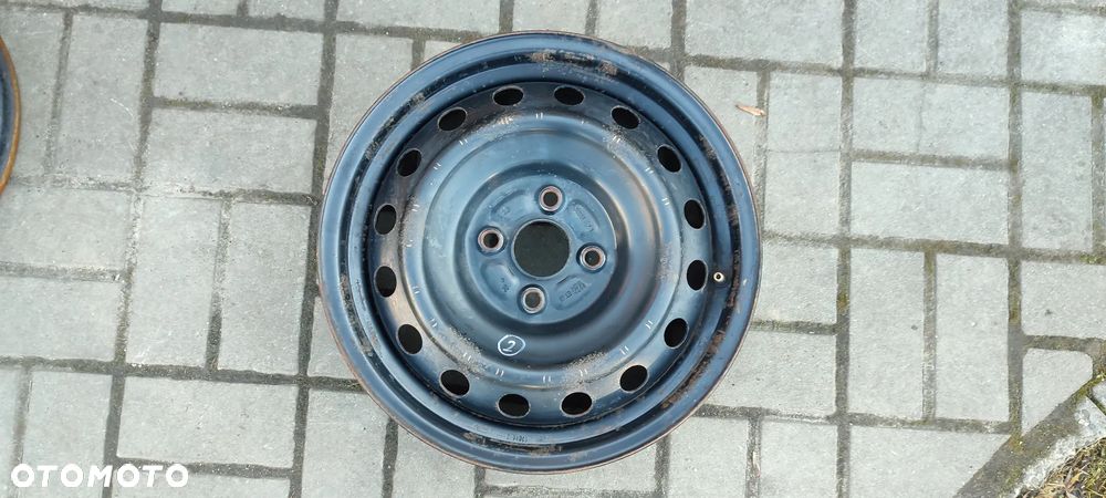 FELGI STALOWE 4x100 5.5J x15 CALI ET45 TOYOTA YARIS II KOMPLET 4 SZTUKI - 3