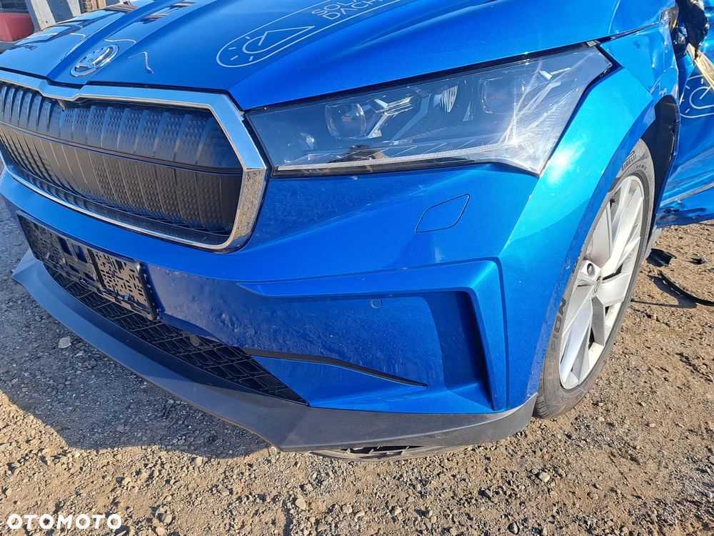 PRZÓD LAMPA LEWA PRAWA KOMPLET CHŁODNIC PAS PRZEDNI BELKA POD ZDERZAK SKODA ENYAQ IV 2022 - 6