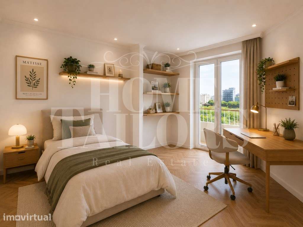 Apartamento T2 nas Amoreiras em piso alto com elevador , excelente ... - Grande imagem: 5/25