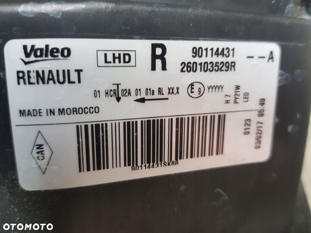 lampa przód prawa lub lewa do sandero ii lift - 2
