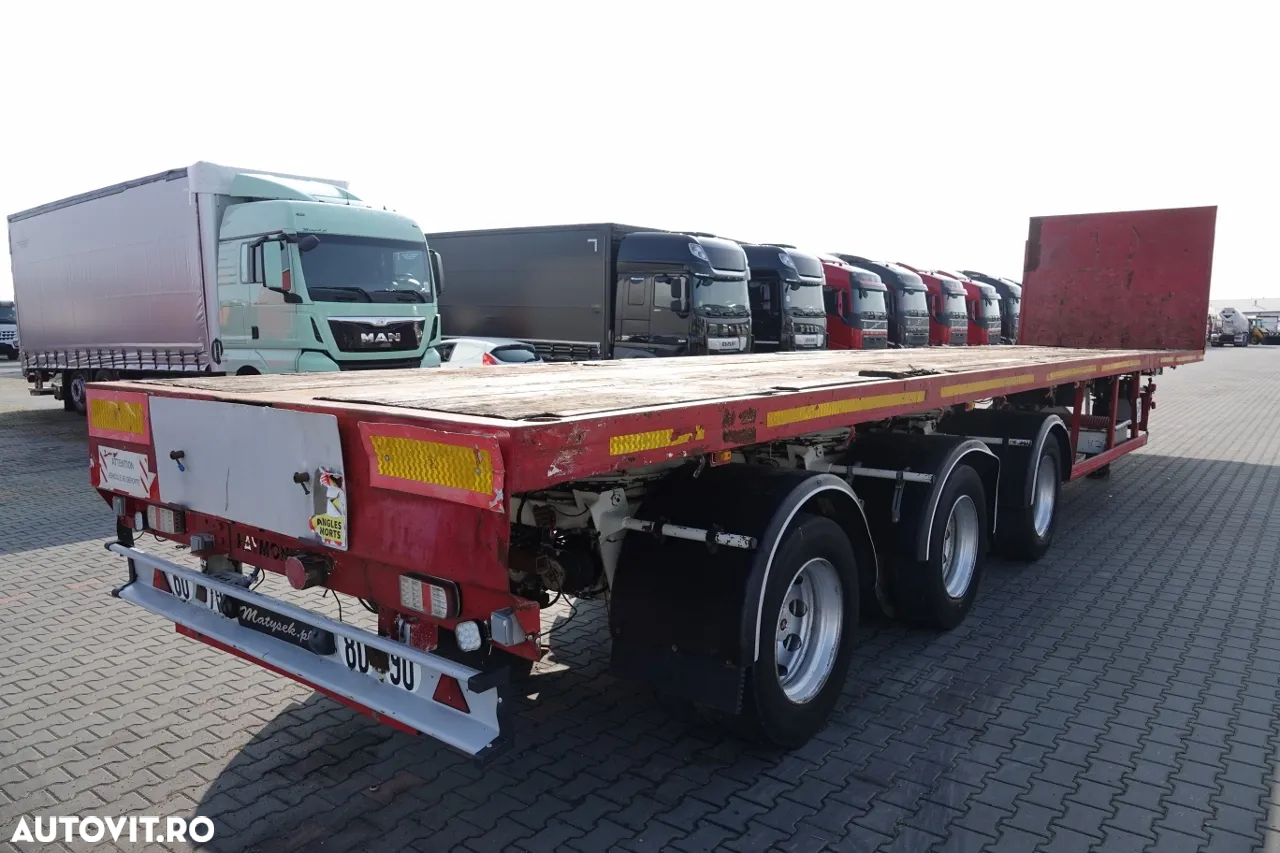 Faymonville SPZ-3AA / REMORCA AUTO / EXTENSIBILA / 29 M / SUSPENSION HIDRAULICA / AXI DE DIRECTION - 32