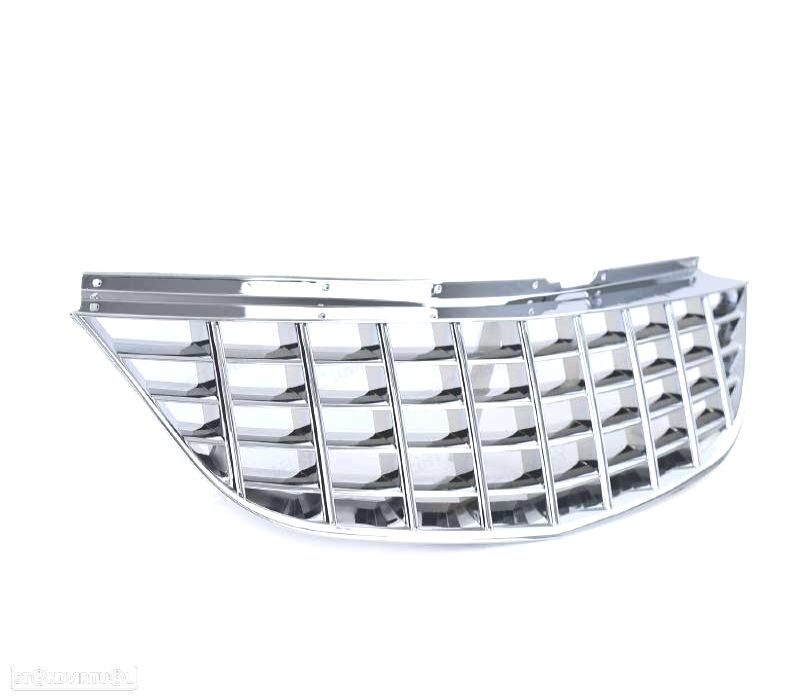 GRELHA OPEL CORSA D 06-10 CROMADA - 4