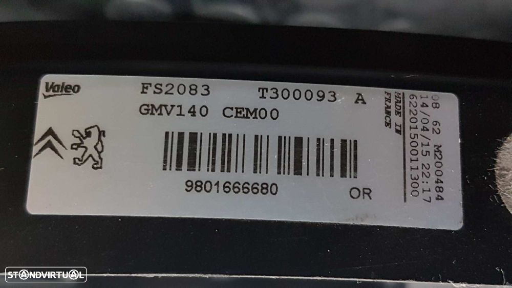 ELETROVENTILADOR PEUGEOT 2008 (--.2013->) ACTIVE - 3