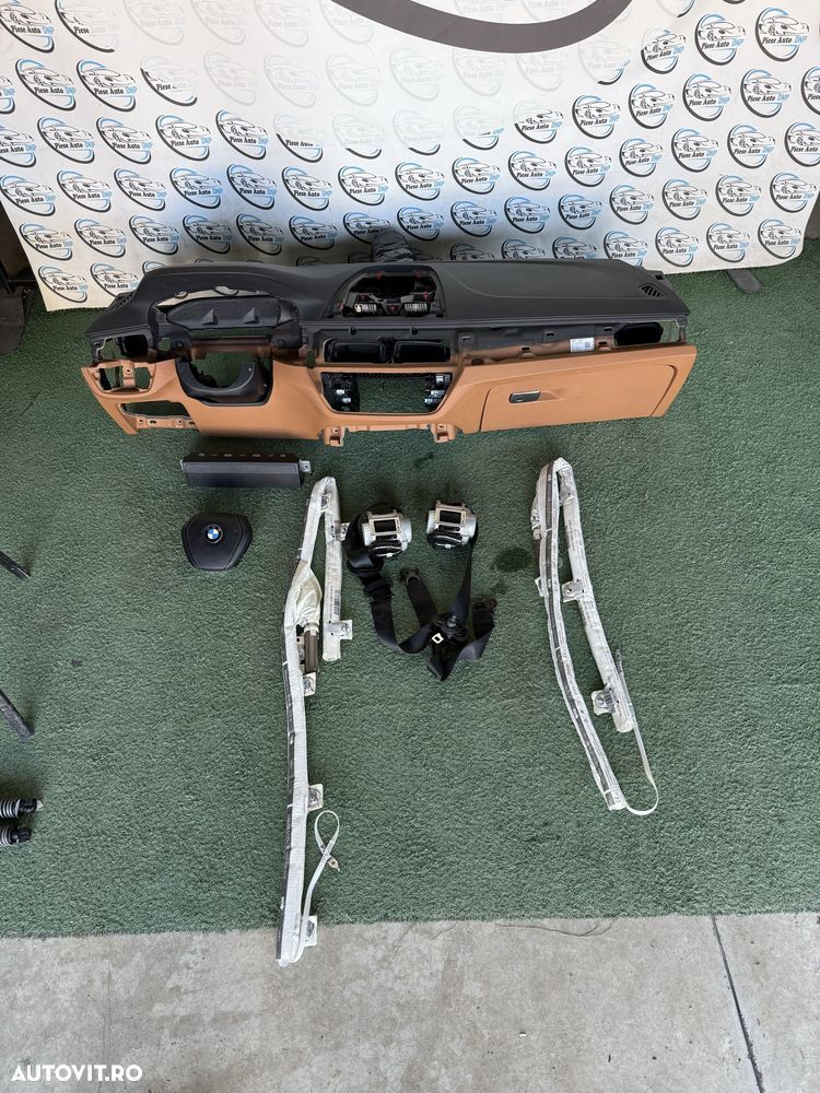 Plansa bord completa Bmw seria 5 G30 G31 kit airbag centuri cortine - 2