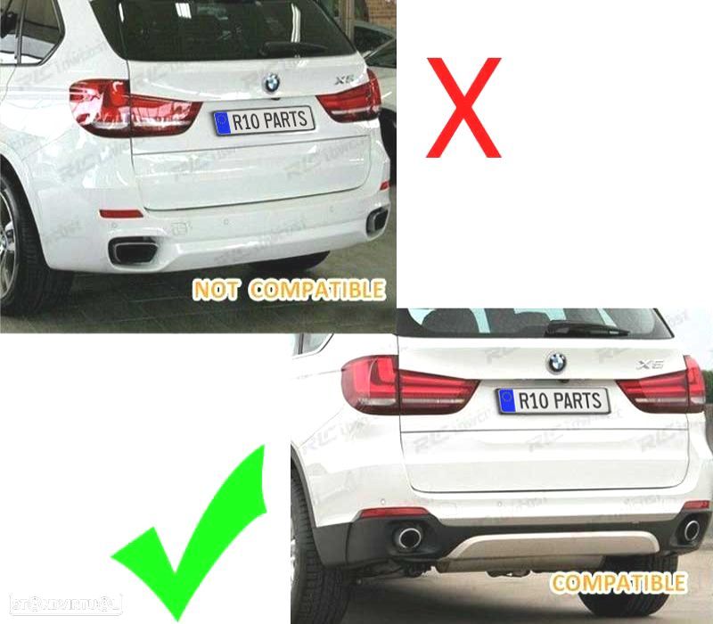 DIFUSOR BMW X5 F15 12-15 M PERFORMANCE - 2