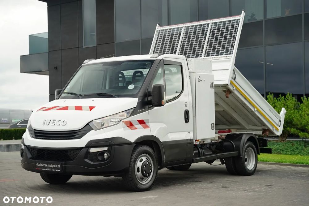 Iveco DAILY 35-160 / WYWROTKA ALUMINIOWA 3 STRONNA / BLIŹNIAK / MANUAL / BLOKADA MOSTU / SPROWADZONY / EURO 6 - 2