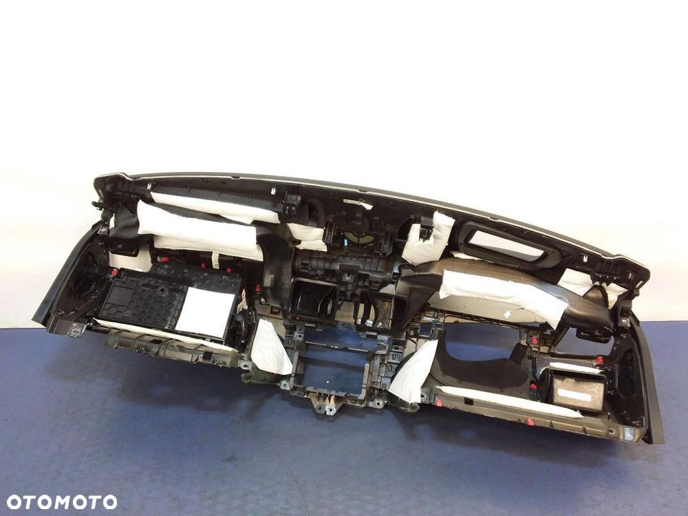 BMW X5M F85 F15 DESKA KONSOLA PODUSZKI SKÓRA HUD - 6