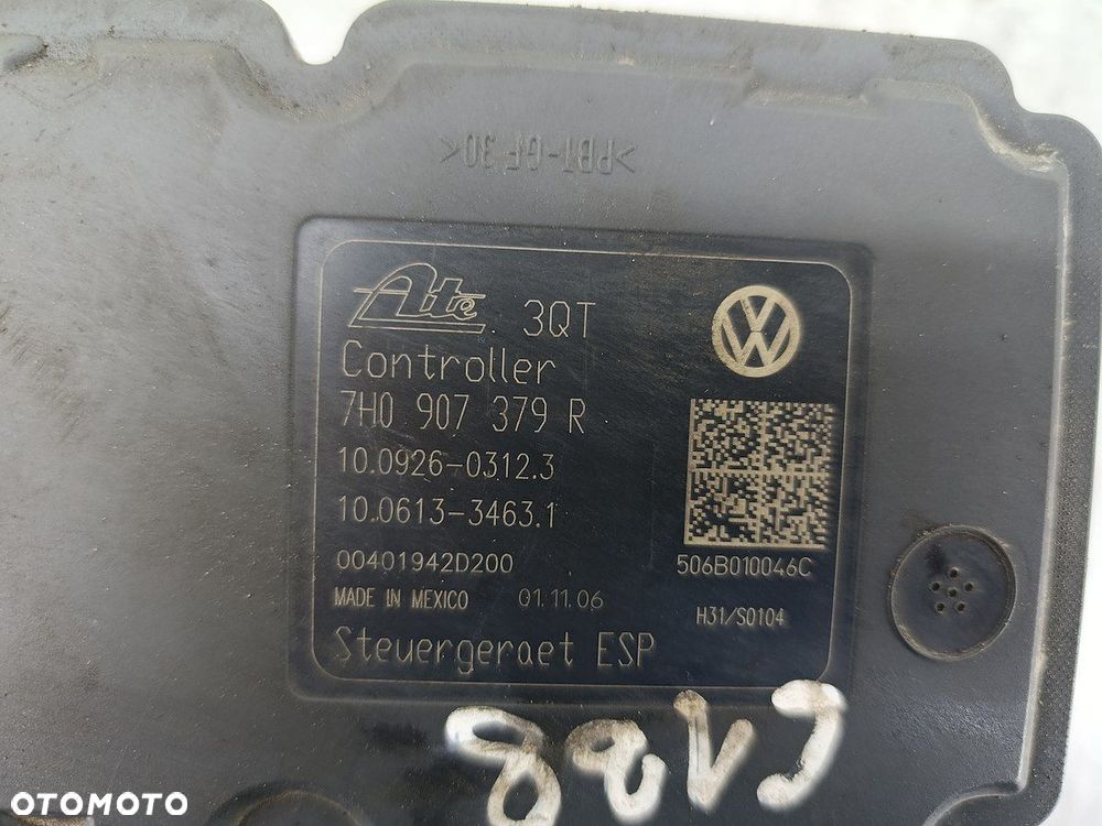 POMPA ABS VW TRANSPORTER T5 7H0614517B 7H0907379R 10.0212-0020.4  ATE 2.5 - 3