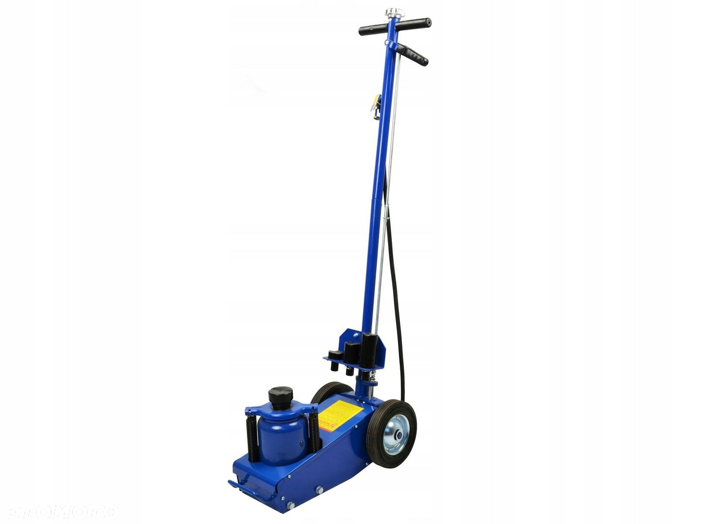 GEKO PODNOŚNIK PNEUMATYCZNY UDŹWIG DO 35 TON 257-527mm DWA KOŁA 8" G02061 - 2