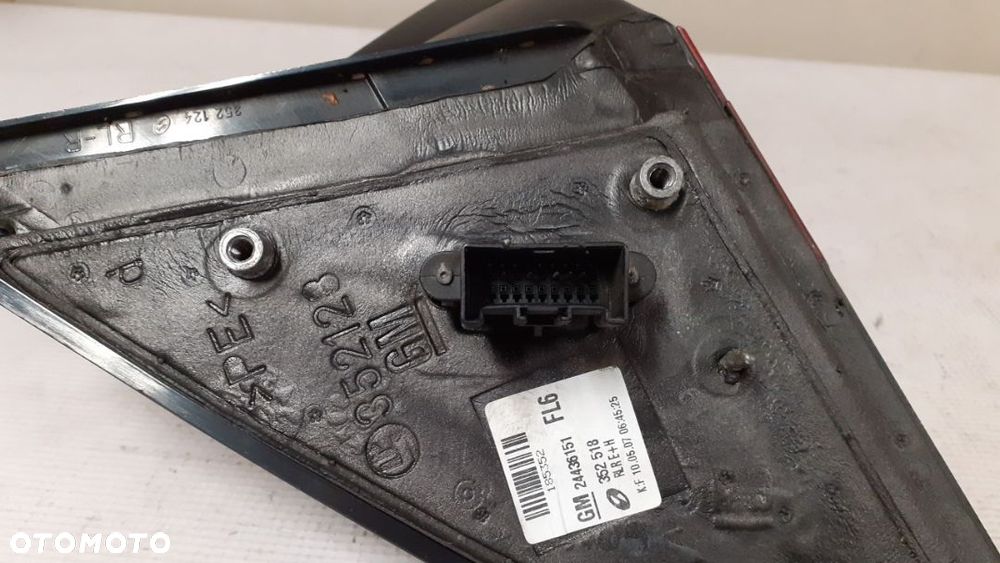 LUSTERKO ELEKTRYCZNE PRAWE OPEL VECTRA C 5 PIN  Z50C - 3