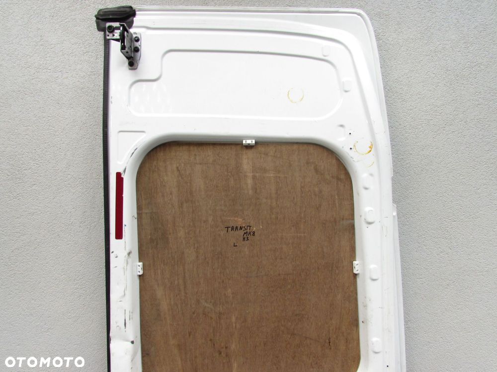 FORD TRANSIT VIII MK8 H3 14-19 DRZWI TYL LEWE FROZEN WHITE - 14
