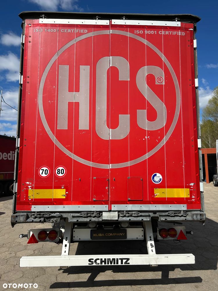 Schmitz Cargobull FIRANKA / 20 SZTUK / BARDZO ŁADNE OPONY / Z PEŁNYM WYPOSAŻENIEM DO ZAŁADUNKU / 2 KOŁA ZAPASOWE / DOSTĘPNE KOLORY SREBRNY - NIEBIESKI - CZERWONY / NOWE PLANDEKI !! - 5