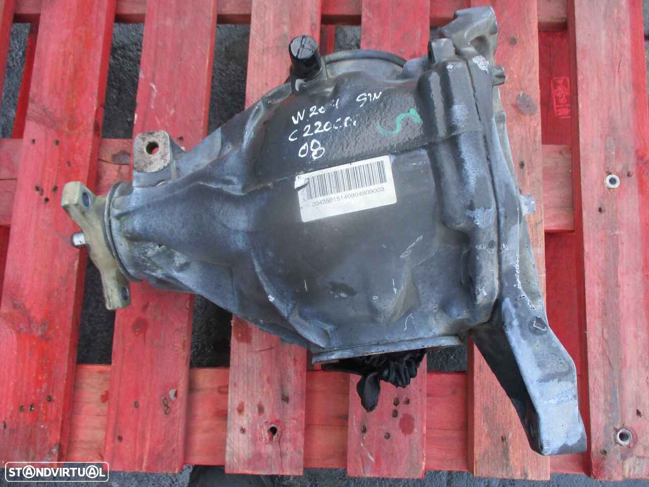 Diferencial 0804809  A2093510209 A20435104 MERCEDES W204 2008 C220CDI 2.65 - 1