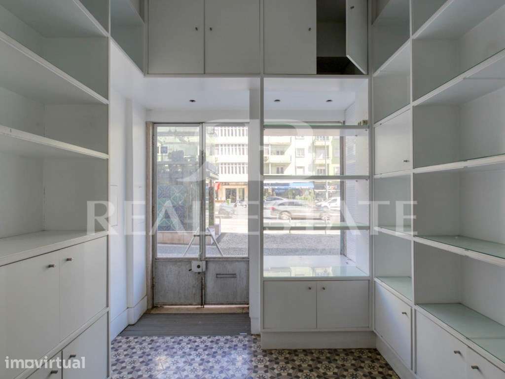 Loja com 20 m ² + 54 m ² | Avenida de Roma, centro de Lisboa - Grande imagem: 5/11