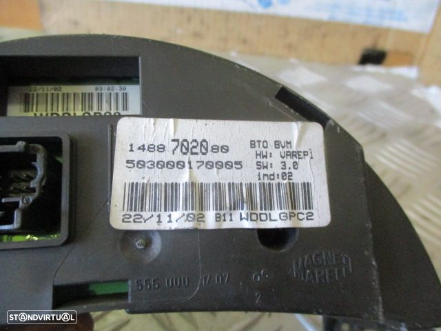Display Relogio 1488702080 503000170005 CITROEN C8 2002 - 3