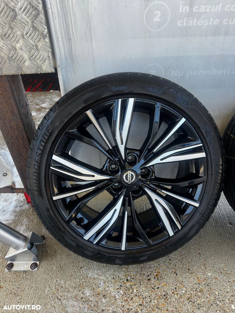 Jante originale Nissan Qashqai Tekna 19” + anvelope Bridgestone Turanza T005 - 4