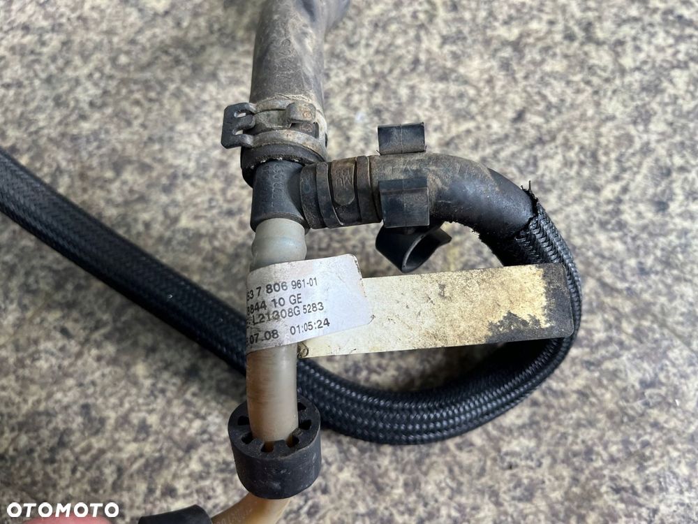 Czujnik regulator paliwa listwa wtryskowa BMW X5 E70 3.0 D 3.5 D M57 ORG - 6