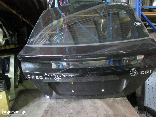 Porta Da Mala REF349 MERCEDES W203 SPORT COUPE 2003 3P PRETA - 1
