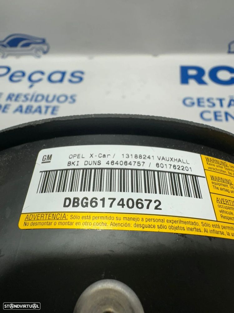 .Airbag Volante Guiador Original GM Opel 13188241 2000 - 2010 - 7