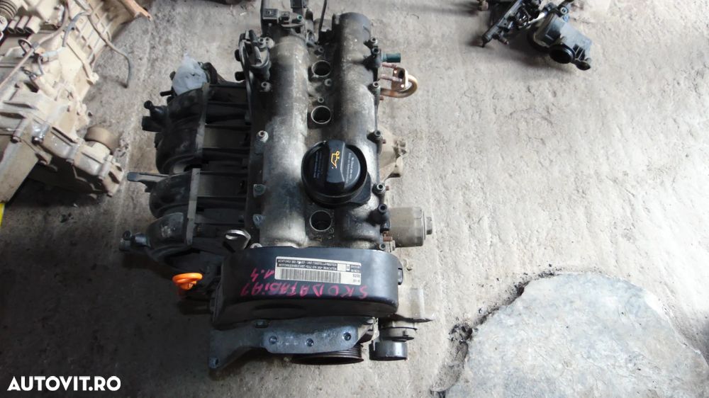 Motor 1.4 benzina,16 valve,VW Polo,Seat ibiza,Skoda fabia COD BBZ an 2003 - 1