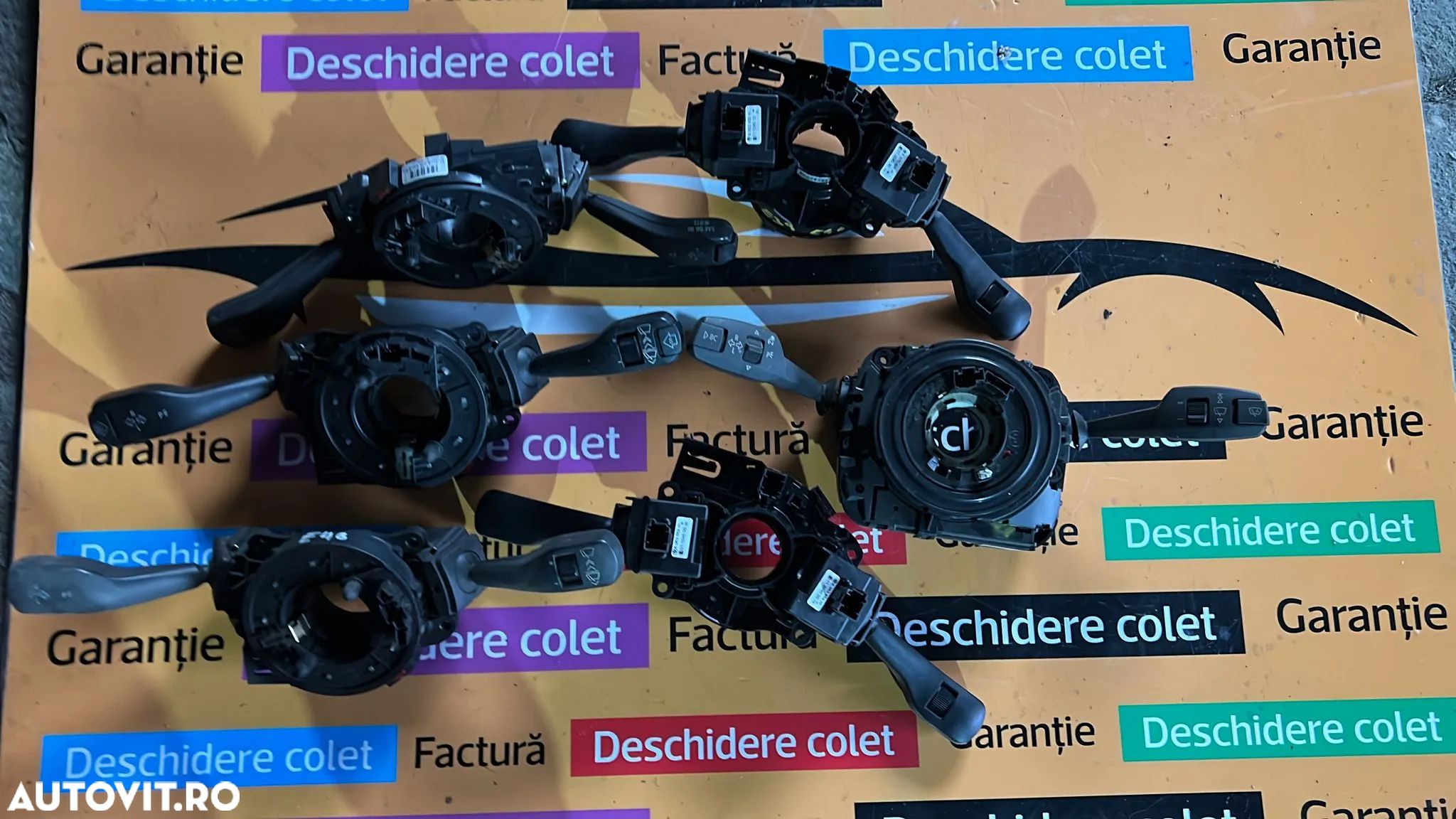 Maneta ștergător lumini semnalizare spira volan BMW E90 E46 E39 E82 E83 - 1