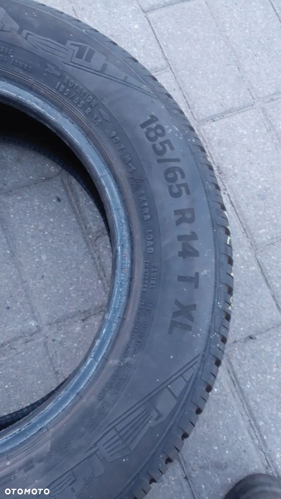 Komplet opon wielosezonowych Continental AllSeasonContact 185/65 R14 90T XL  M+S - 7