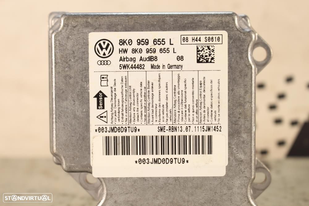 Centralina De Airbags Audi A4 (8K2, B8)  8K0959655l / 5Wk44482 - 6