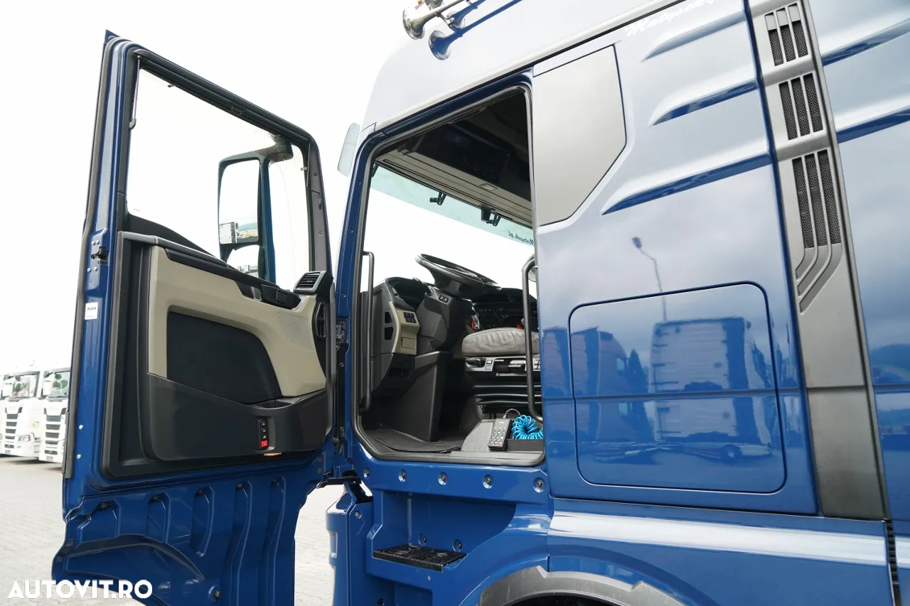 MAN TGX 18.510 / GX / RETARDER / NAVI / TV / PIELE / JANTE DIN ALIAJ / CONTRACT POST-SERVICE / ECHIPAMENTE COMPLETE - 22