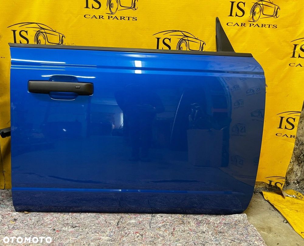 KOMPLET DRZWI PRAWY PRZÓD TYŁ FORD BRONCO 21- VELOCITY BLUE PEARL METALIC - 1