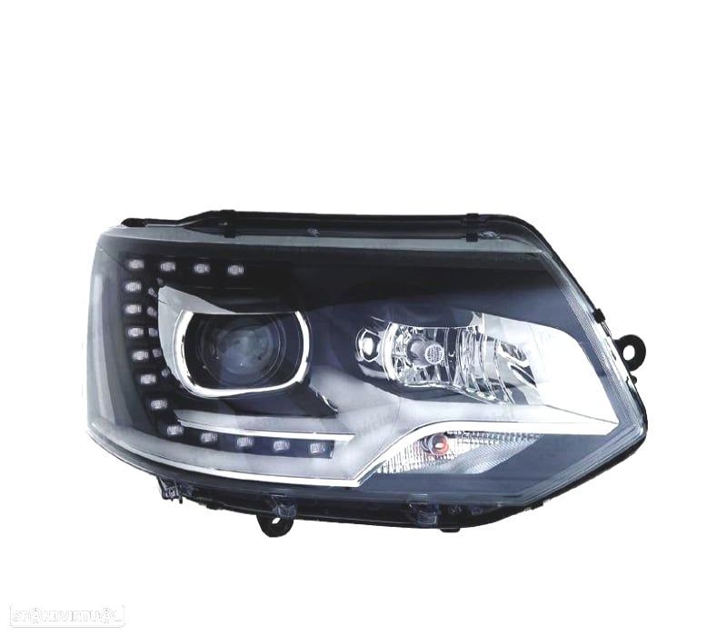 FAROL DIR VOLKSWAGEN VW TRANSPORTER T5 10-15 LED LUZ DIANTEIRA - 1