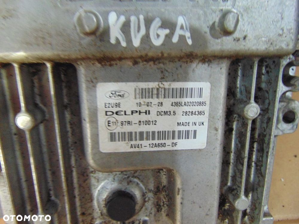 KOMPUTER STEROWNIK SILNIKA AV41-12A650-DF FORD KUGA MK1 2.0 TDCI - 2