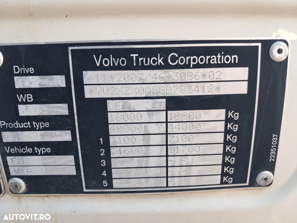 Volvo fm 450 460cp euro 6 automat - 32