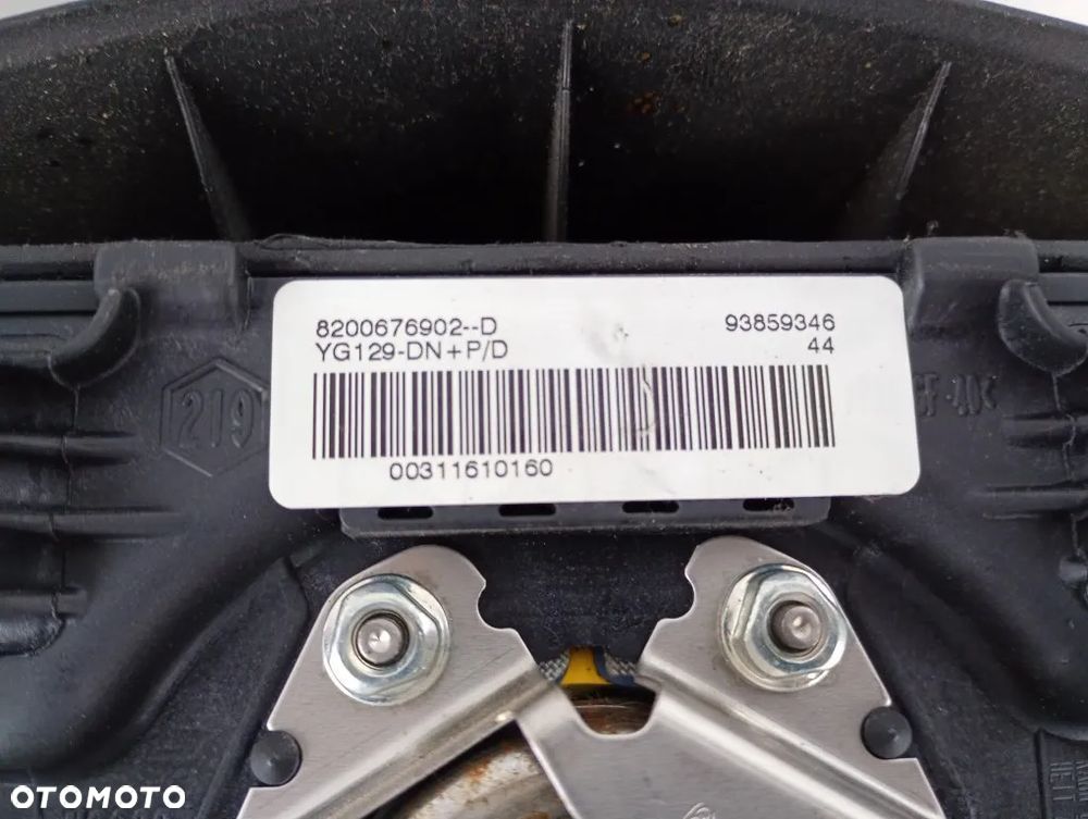 kierownica poduszka kierowcy airbag opel vivaro a 2001-2011 8200676902d - 15