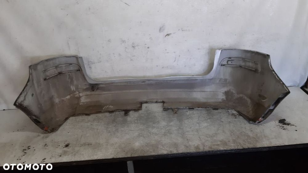 ^ ZDERZAK TYŁ TYLNY OPEL ZAFIRA B II 2  POD HAK Z157 SREBRNY - 5