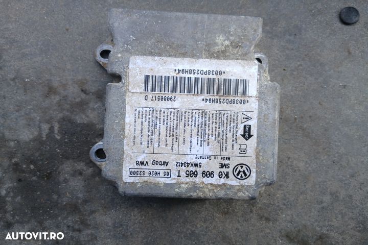 Kit airbag cu plansa de bord 1K1857181 1K4857705AR 1K4857706BA 1K0880 - 8