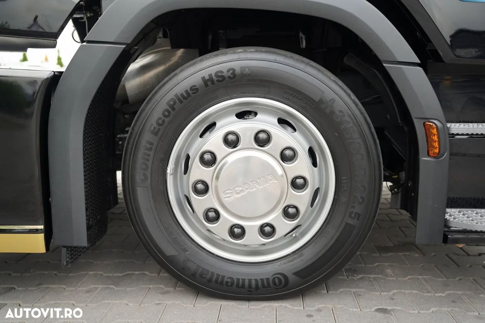 Scania S 500 / RETARDER / PLATĂ JOSĂ / MEGA / REZERVORE DE COMBUSTIBIL 1.400 L / I-PARK COOL / DUPĂ CONTRACT DE SERVICE GOLD / - 20