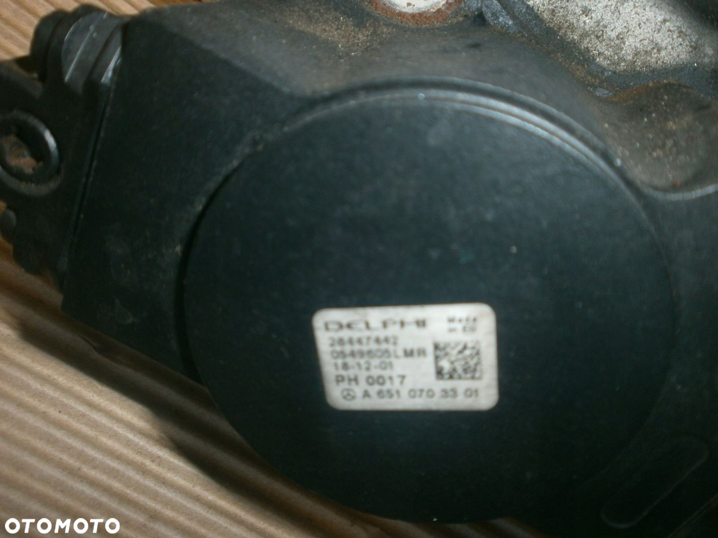 POMPA WTRYSKOWA A6510703301 DELPHI MERCEDES SPRINTER VITO 2.2CDI GWARANCJA - 3