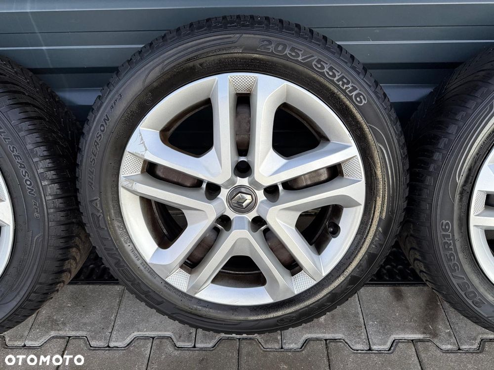 RENAULT MEGANE IV FELGI STALOWE OPONY 205/55/16 6,5Jx16 ET41 403003680R - 5