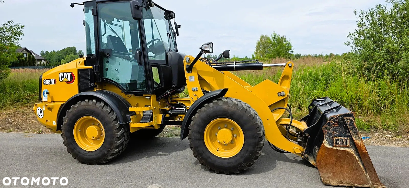 Caterpillar 908M -2021rok -1597godzin Caterpillar 908 , cat 908, cat 906 , cat 907 - 6