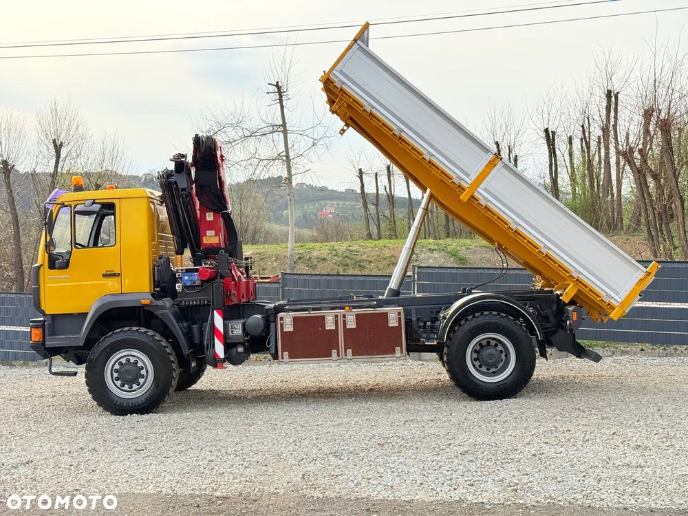 MAN * MAN LE 18.280 * HDS HMF 1560 * Kiper Wywrotka * 4x4 * Sprowadzony * Energetyka * - 28