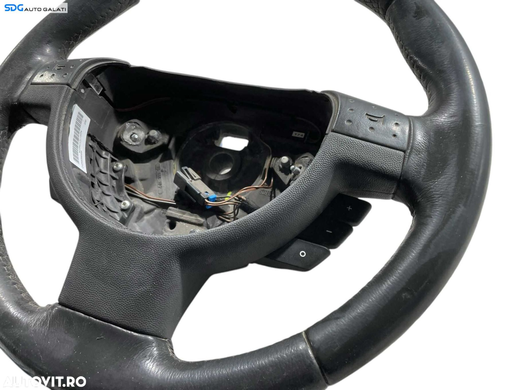 Volan 3 Spite Piele cu Comenzi Opel Corsa C 2000 - 2006 [LR0479] - 8
