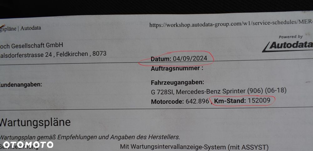 Mercedes-Benz Sprinter 319 CDI 3.0V6 - 36